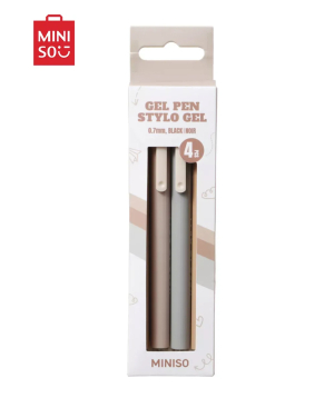 Ручка «Miniso» гелевая, 4 шт