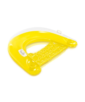 Inflatable pool support yellow