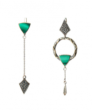 Earrings `Har Jewelry` silver №11