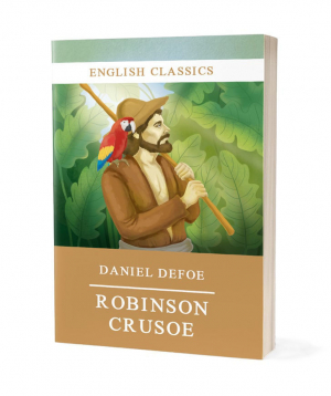 Book «Robinson Crusoe» Daniel Defoe / in English