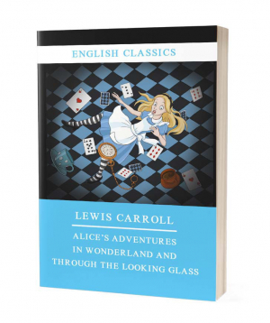 Book `Alice's adventures in wonderland and through the looking glass`