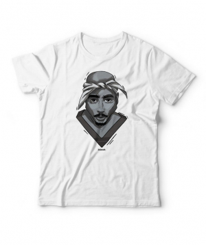 T-shirt  `3 dzook` `2Pac`