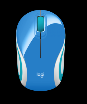 Мышка «Logitech» M187 Blue