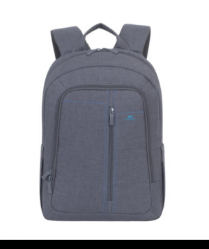 Рюкзак «Rivacase» 7560 grey Canvas 15,6