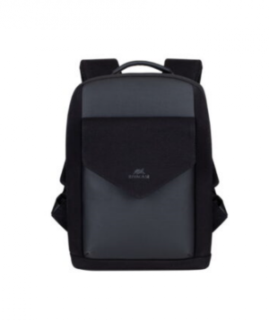 Ուսապարկ Rivacase 8524 black Canvas Urban backpack / 6