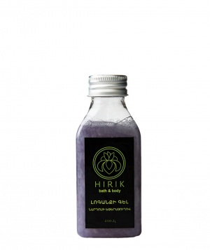 Gel `Hirik Cosmetics` for shower with lavender essential oil 250 ml