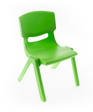 Chair plastic, green