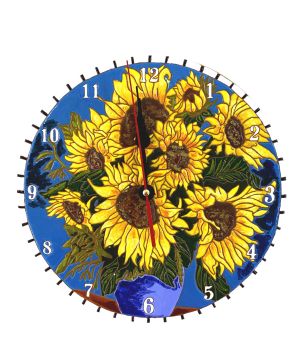 Настенные часы «ManeTiles» керамические №5