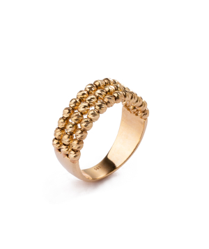 Ring `Less is more` gold №136