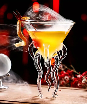 Cocktail glass «Gift Store» Octopus