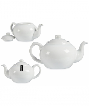 White porcelain 11000 ml tea pot