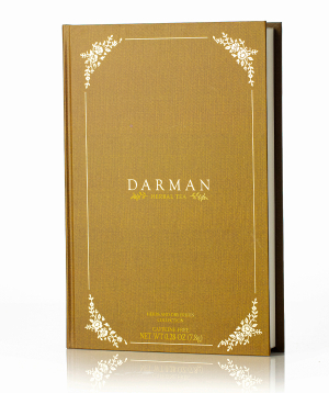 Darman Tea Set, yellow book, 12 tea bags