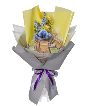 Նվեր-փունջ «Cantata» թեյով №47