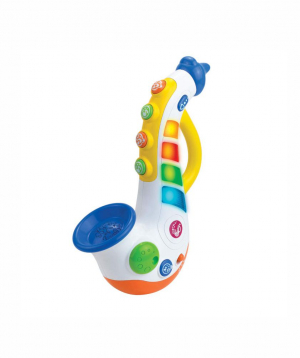 Toy `Little Learner` musical, saxophone
