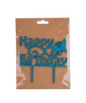 Cake decoration ''Happy Birthday'' №4
