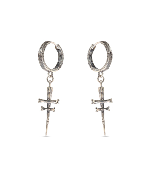 Ականջօղեր «DF Project» արծաթյա №44