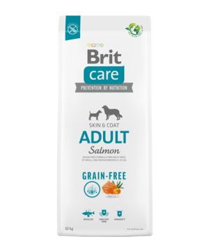 Dog Food «Brit Care» Salmon, for adult, 12 kg