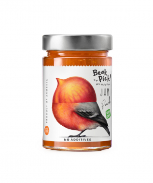 Jam `Beak Pick!` peach