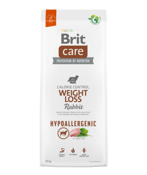 Dog Food «Brit Care» Rabbit and rice, for weight loss, 12 kg
