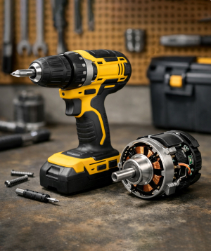 Repairing a screwdriver motor