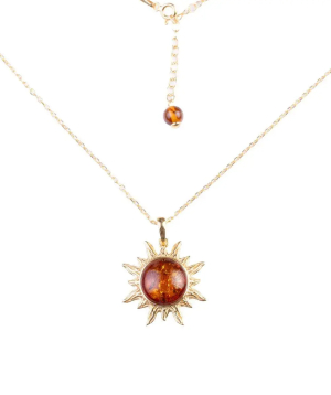 Silver necklace «SiaMoods» SN-SP476GP