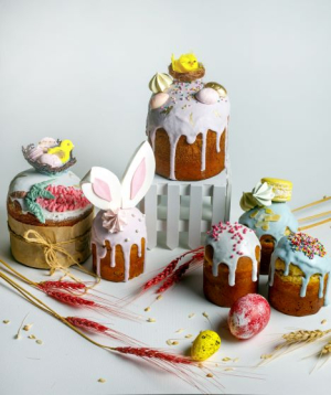 Kulich «Murano» Easter, small, 1 pc