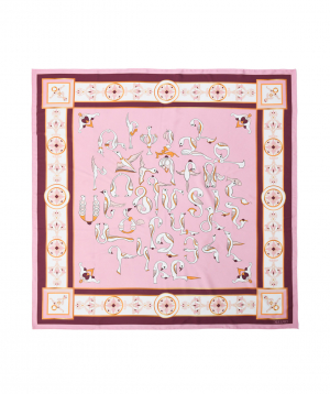 Scarf `Mashtotsyan` Pink jewelry, medium