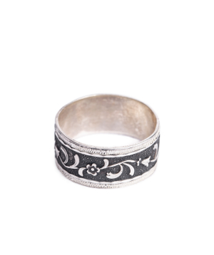 Silver ring ''Koshtoyan'' Parsley №3