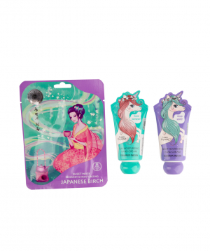 Collection `Mirine` with a mask and hand cream