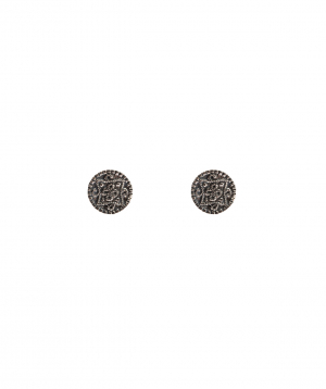 Earrings `DF Project`pattern silver №4