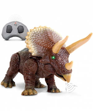 Toy `DISCOVERY` ceratops, remote controlled