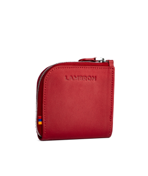 Wallet «Lambron»  Santa Claus (red) Zipper Box Mini
