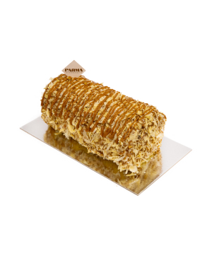 Roll-Cake «Parma» with nuts, caramel