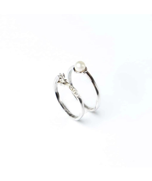 Silver ring «SiaMoods» SR166 16
