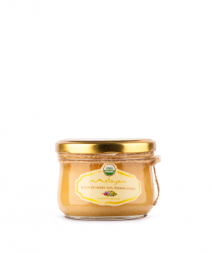 Мед `Meloyan Organic Honey` органический, пучок трав маленький
