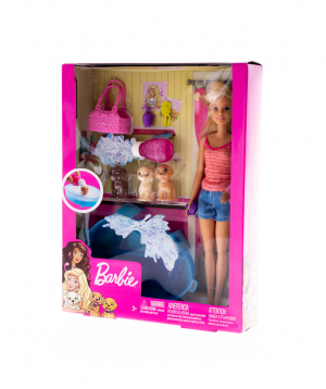 Barbie `Barbie`  Puppy Bath Time