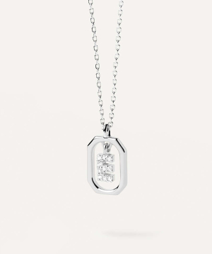 Silver necklace «PDPAOLA» CO02-516-U