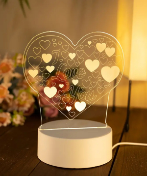 LED Լամպ «Gift Store»  I Love You №2