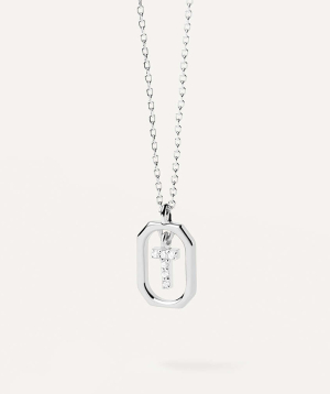 Silver necklace «PDPAOLA» CO02-531-U
