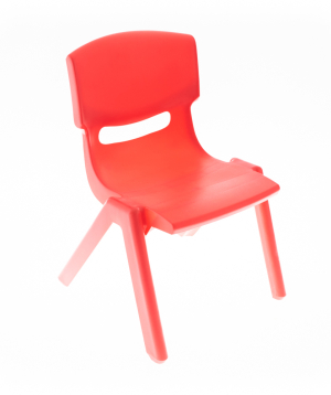 Chair plastic, red