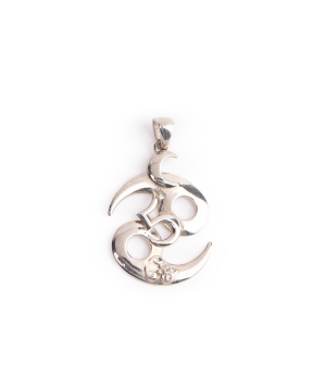 Rhodium Plated Silver Pendant Cancer Starlight Jazz Collection