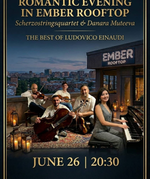 Romantic Evening in Ember Rooftop, 2026-06-26 20:30:00,Ember Bar & Restaurant