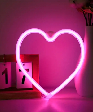 Նեոնային լույս «Gift Store» Heart №3
