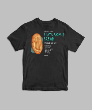 T-shirt ''Armenian Matnakash'', black