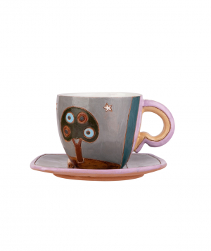 Coffe mug `Nuard Ceramics` City. day-night №3