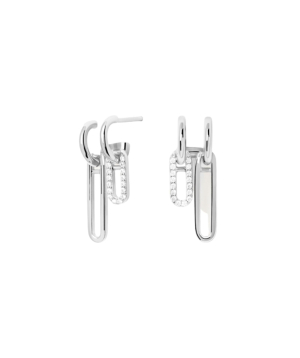 Silver earrings «PDPAOLA» AR02-828-U