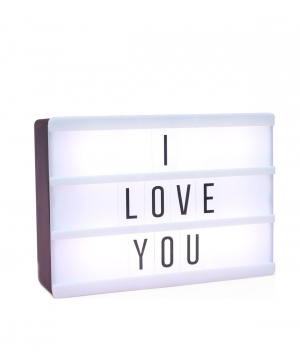 Lamp `Creative Gifts` message A5
