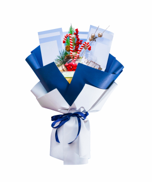 Gift bouquet «Cantata» with tea №29