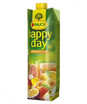 Juice `Happy Day` natural, multivitamin 1l