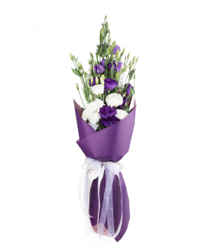 Bouquet ''Montreal'' with lisianthus
